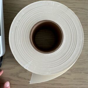 Large Roll of Cream Paper